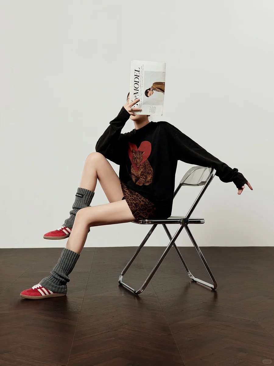 秋季穿搭 | 爱心豹纹时髦前卫又吸睛🤩