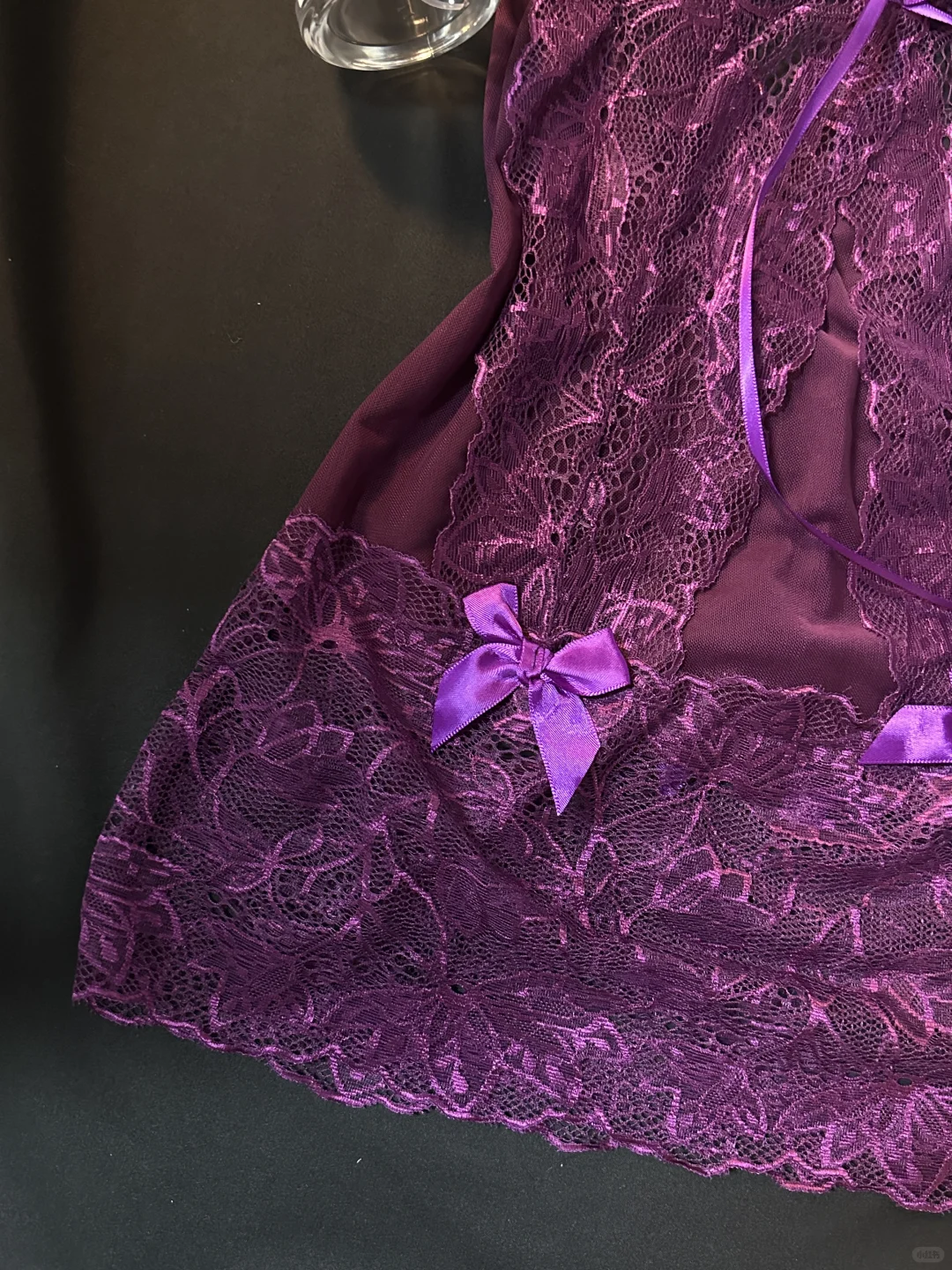 淡淡的小烧感..超显白的紫色韵味战袍💜