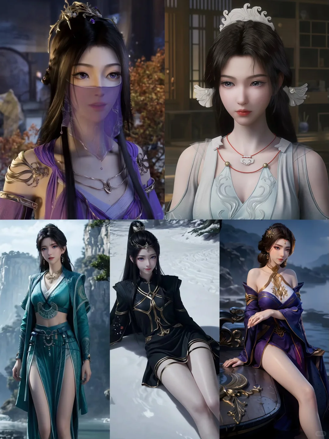 🌟《凡人修仙传》仙子战力前十｜今日壁纸