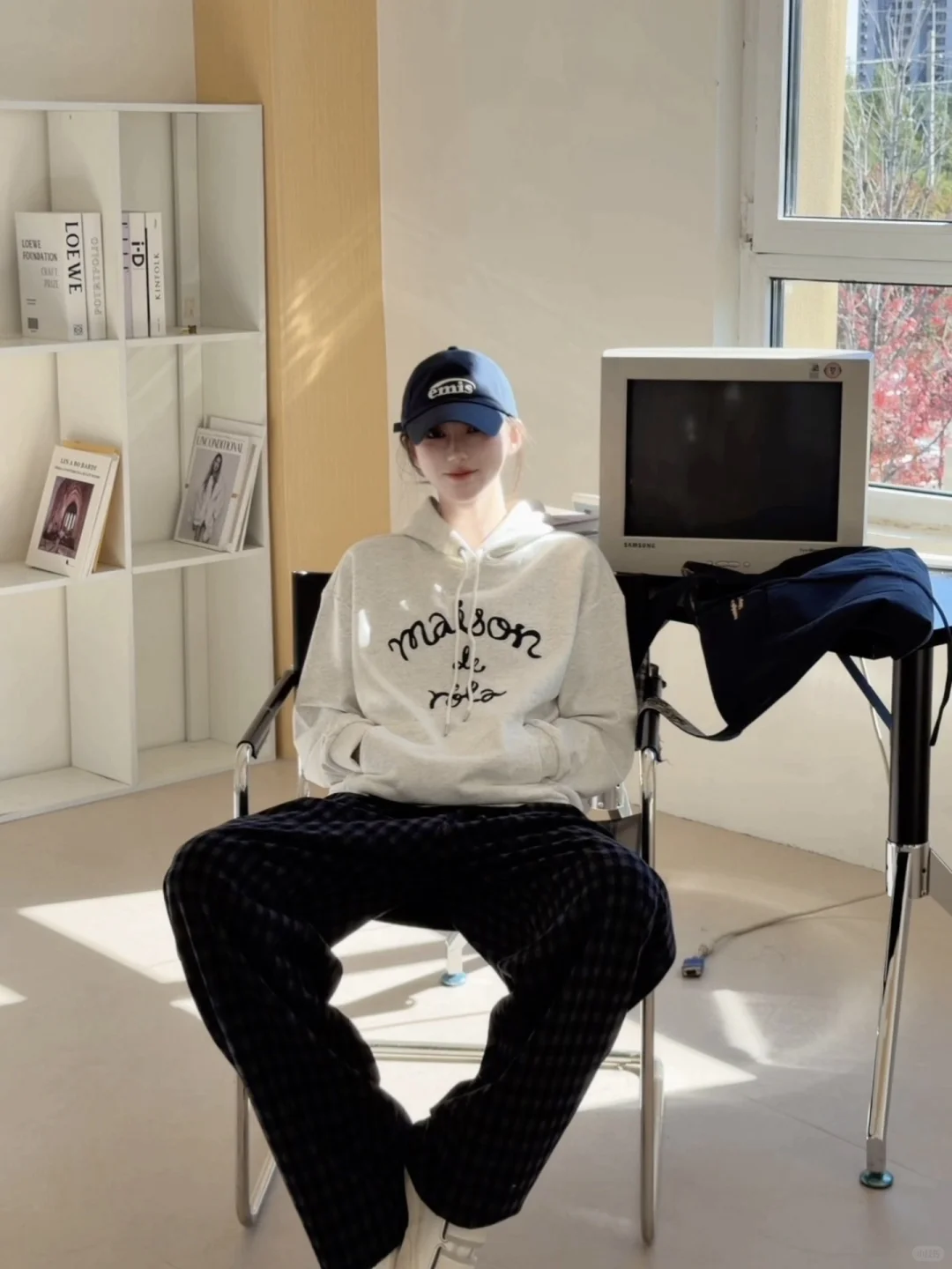 🇰🇷Rolarola新款连帽卫衣💙青春韩系女高