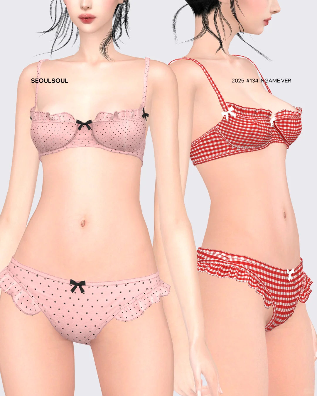 模拟人生4｜最新🆕可爱性感泳衣穿搭❗️