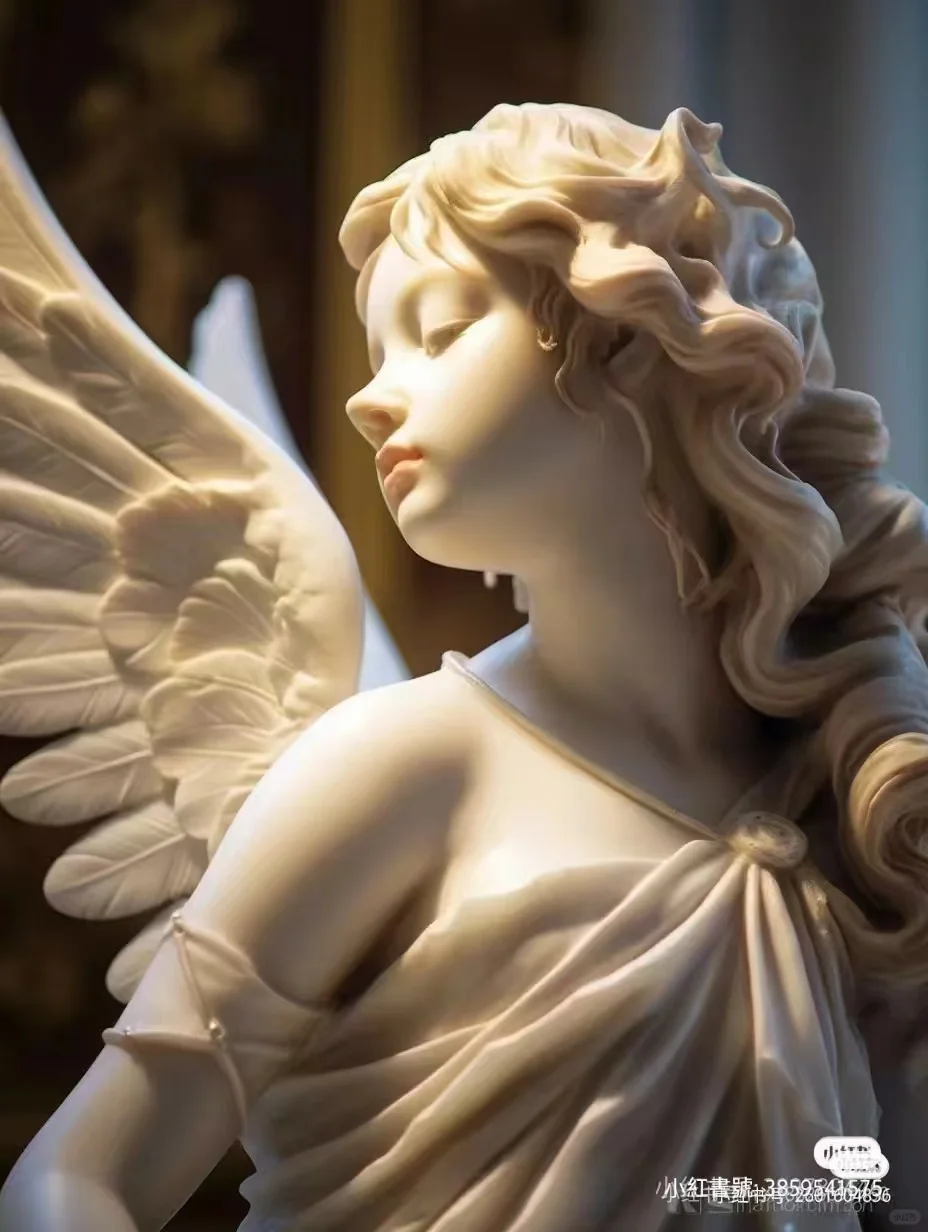 石膏像～天使～素描～摸一张～