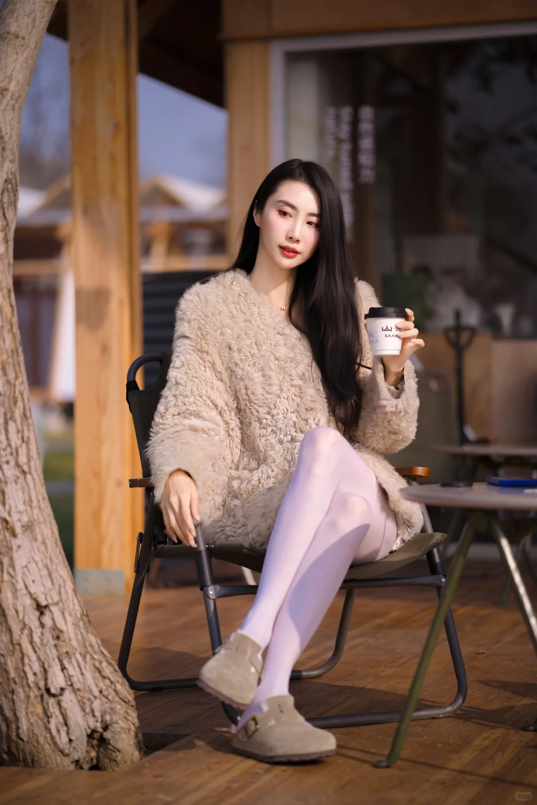 在秋天和我拍写真吧🍂