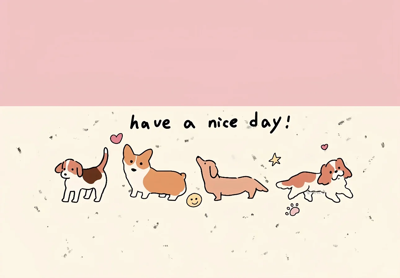 腊肠狗|电脑ipad壁纸套图✨