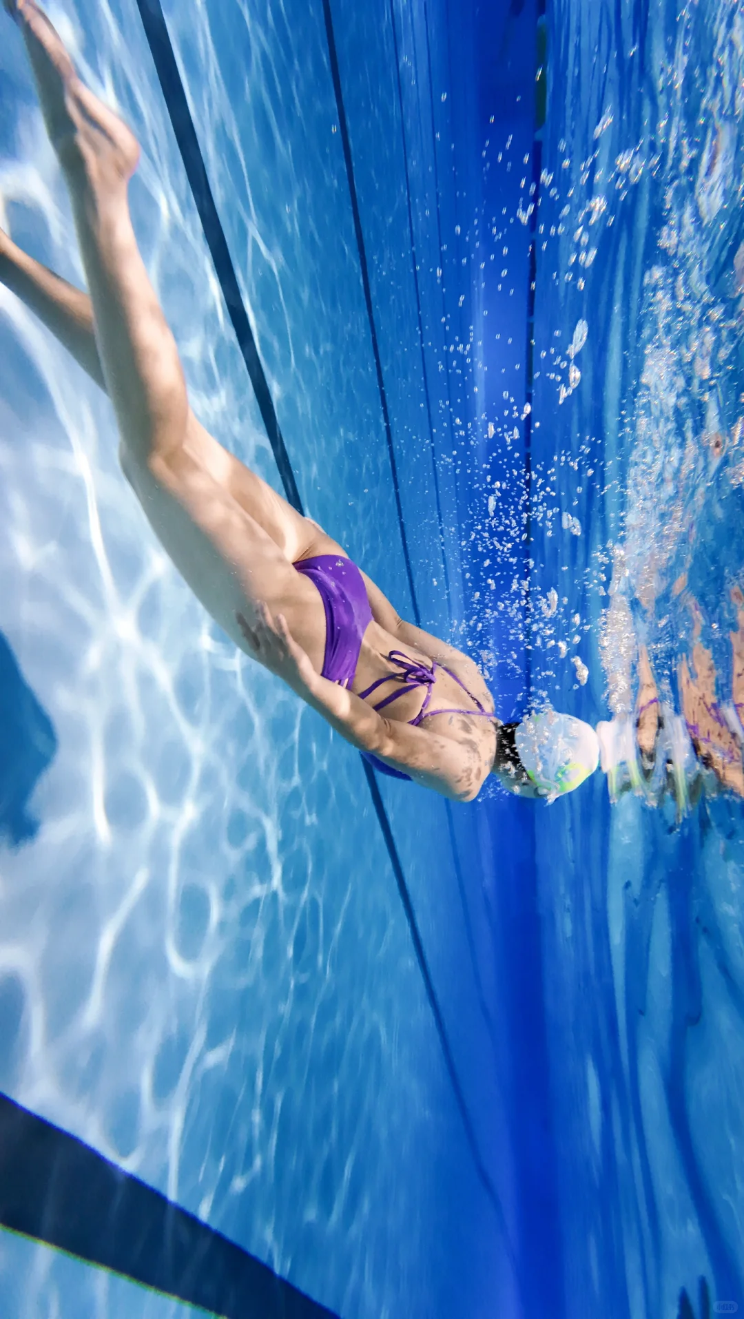 当你会游泳以后～～～♥爱上自己的瞬间