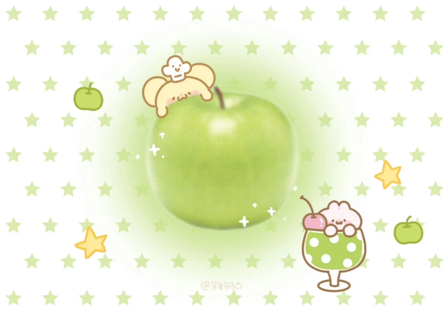 各种小可爱平板电脑壁纸！🍎