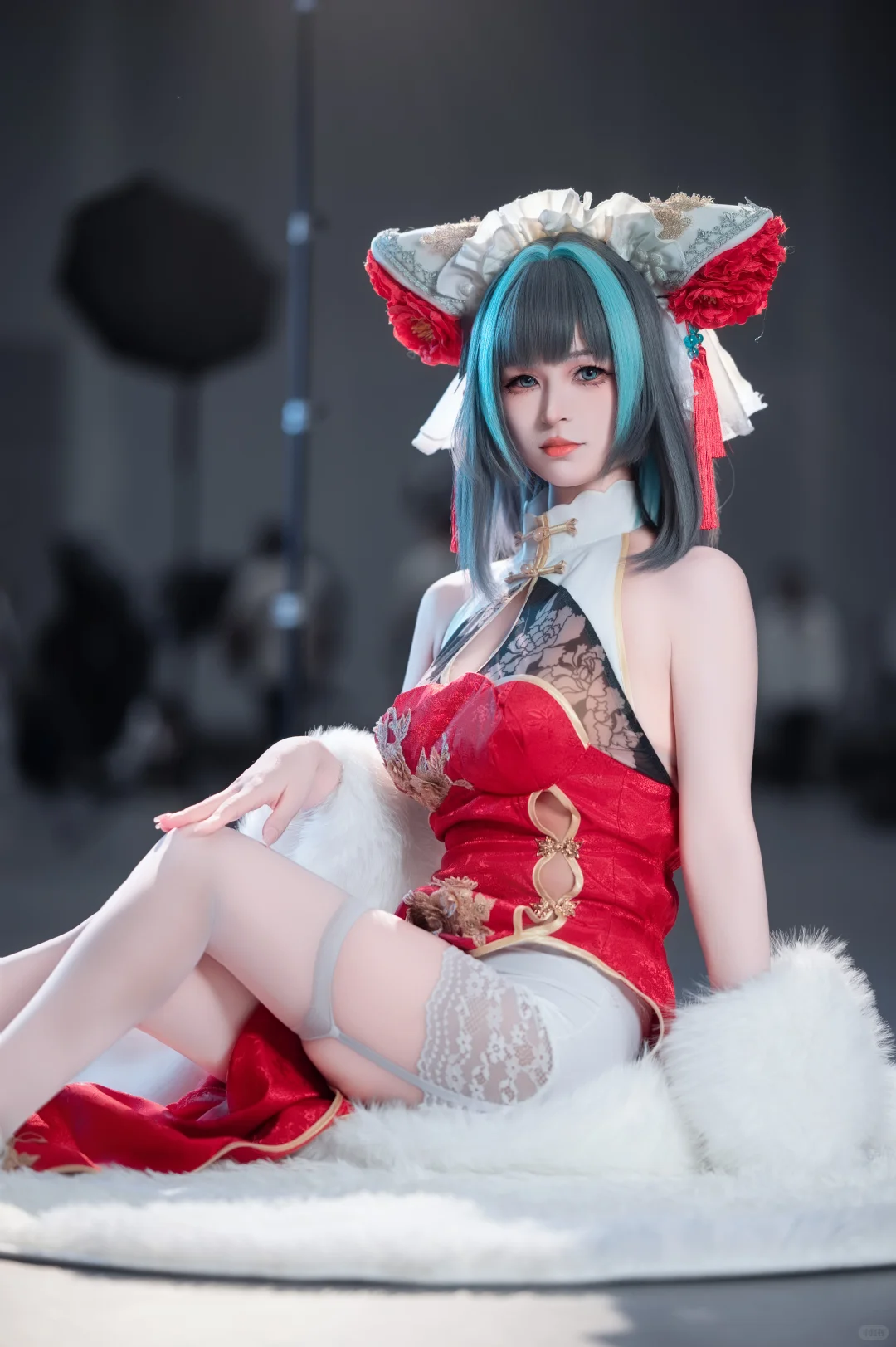 柴郡猫新春旗袍