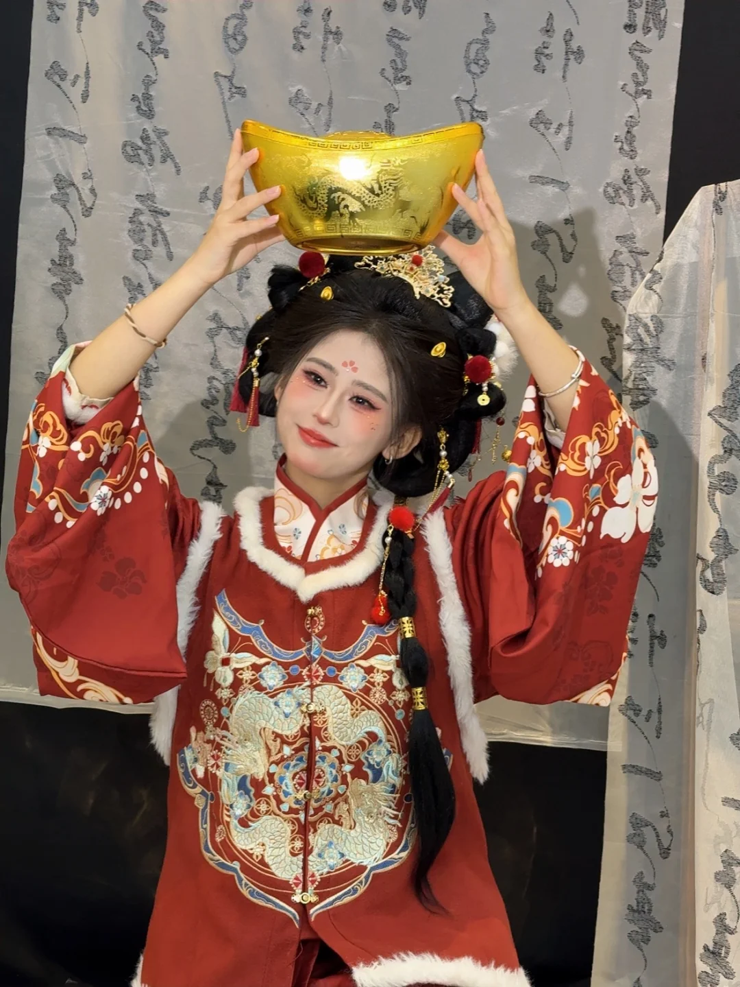 啊啊啊救命🆘140的小财神妆造太米啦