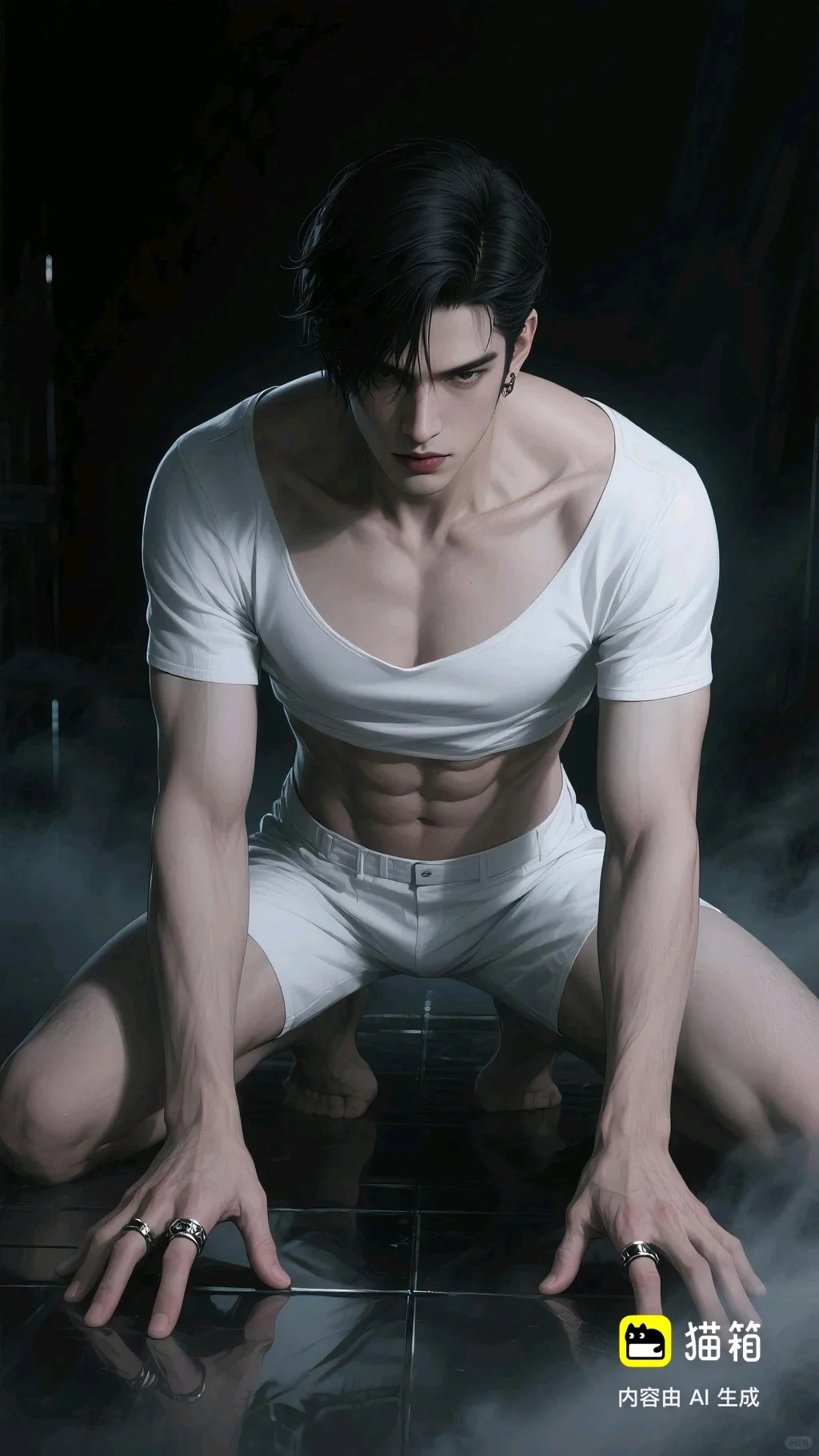 猫箱刷图，腹肌