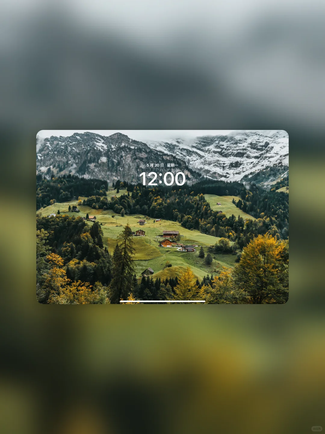 🌲4K山间小屋壁纸来啦！