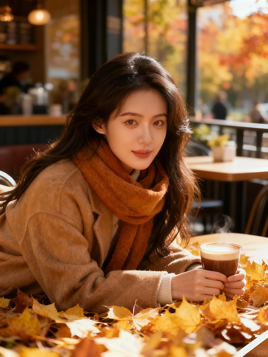 🍂 秋日私语，落叶与光影的浪漫 🌸