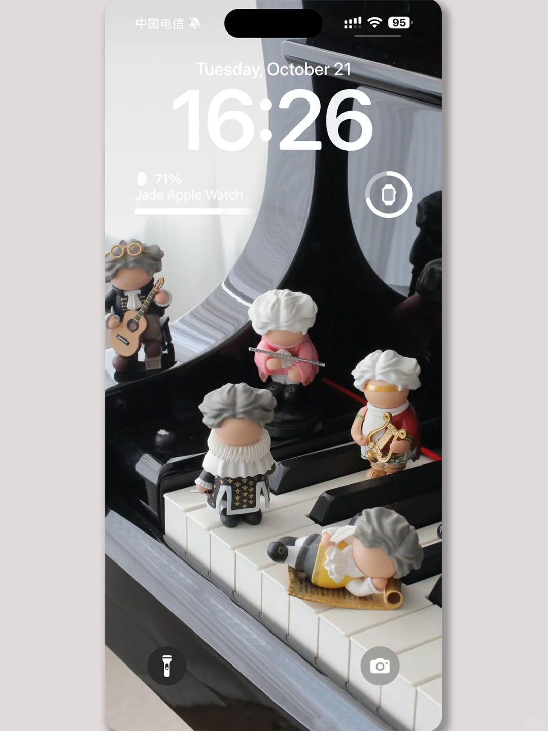 钢琴壁纸🎹秋裤都换了，你的手机壁纸还没换？