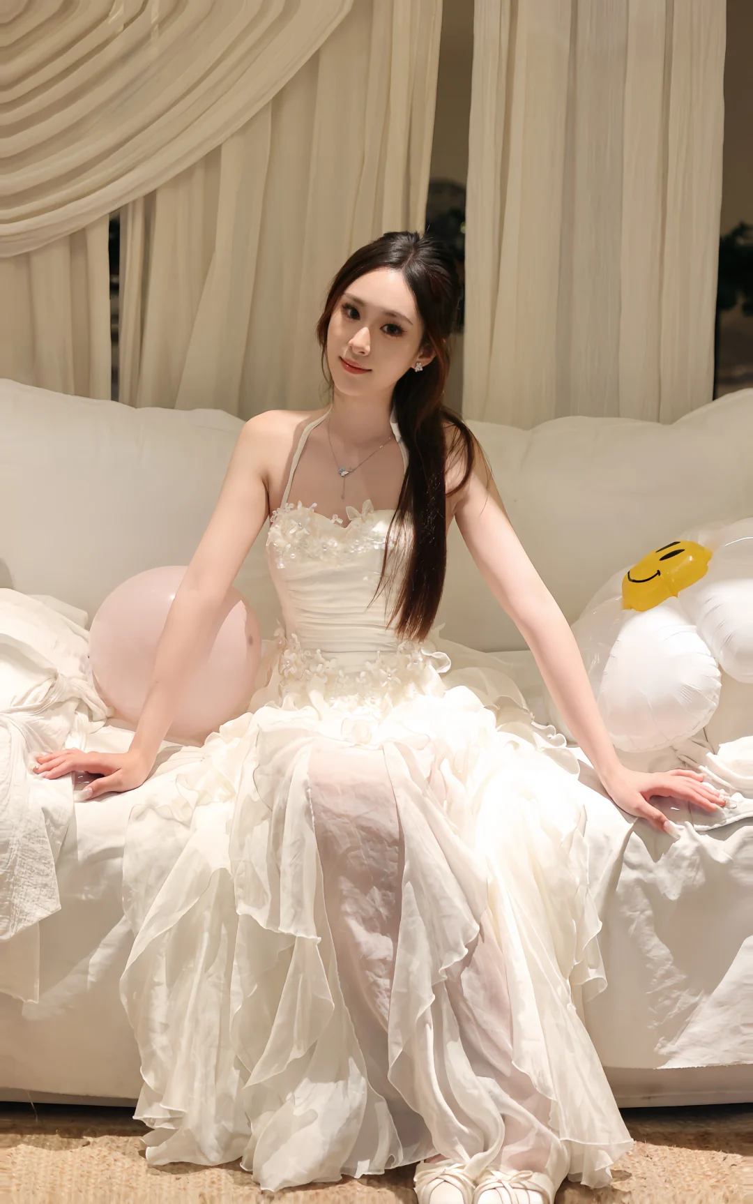 今天是被白纱裹住的温柔｜互勉模特