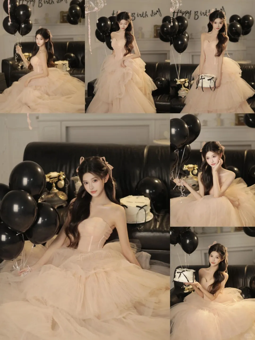 九组甜酷风生日写真风格合集分享