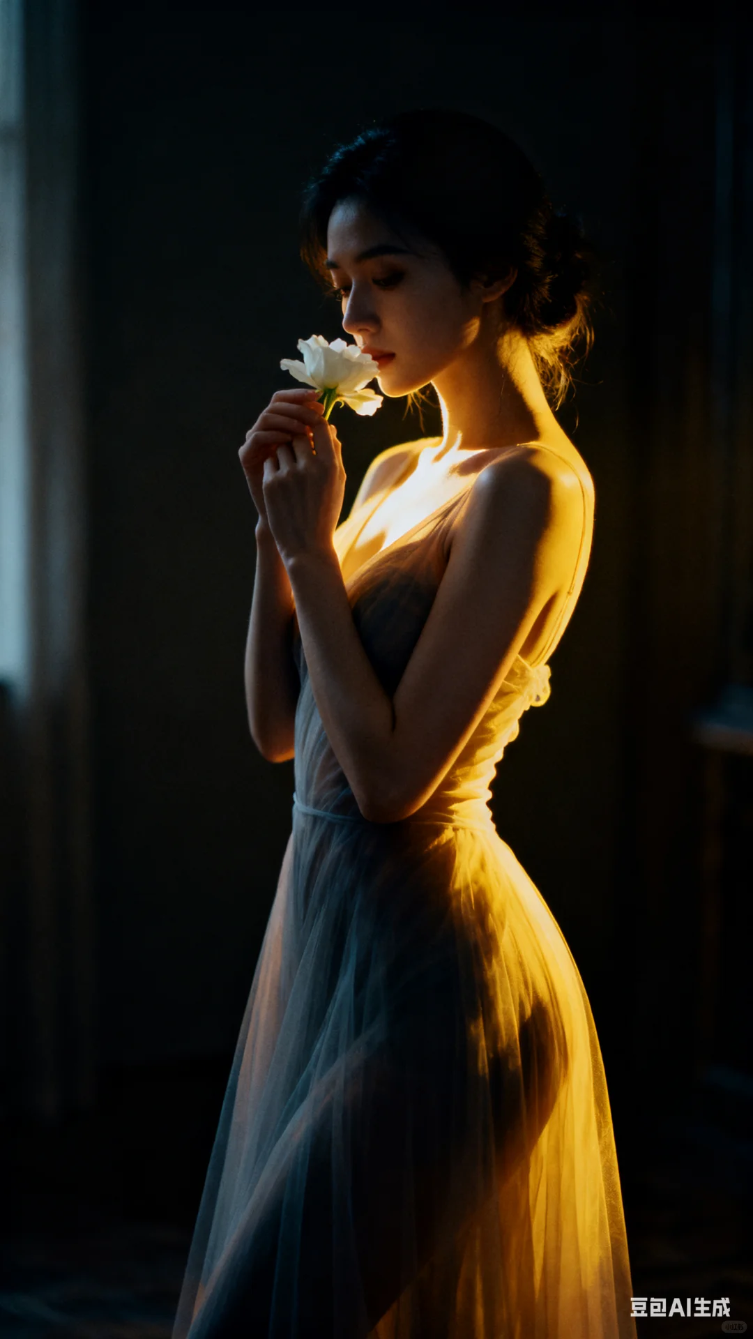 Ai写真●怎样0元生成高级光影氛围感写真？