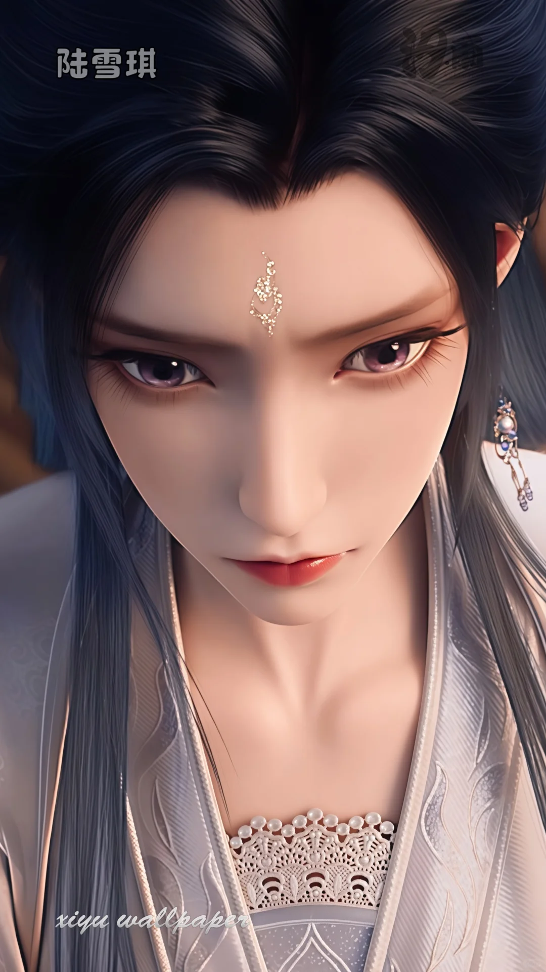 心绪不宁的雪琪