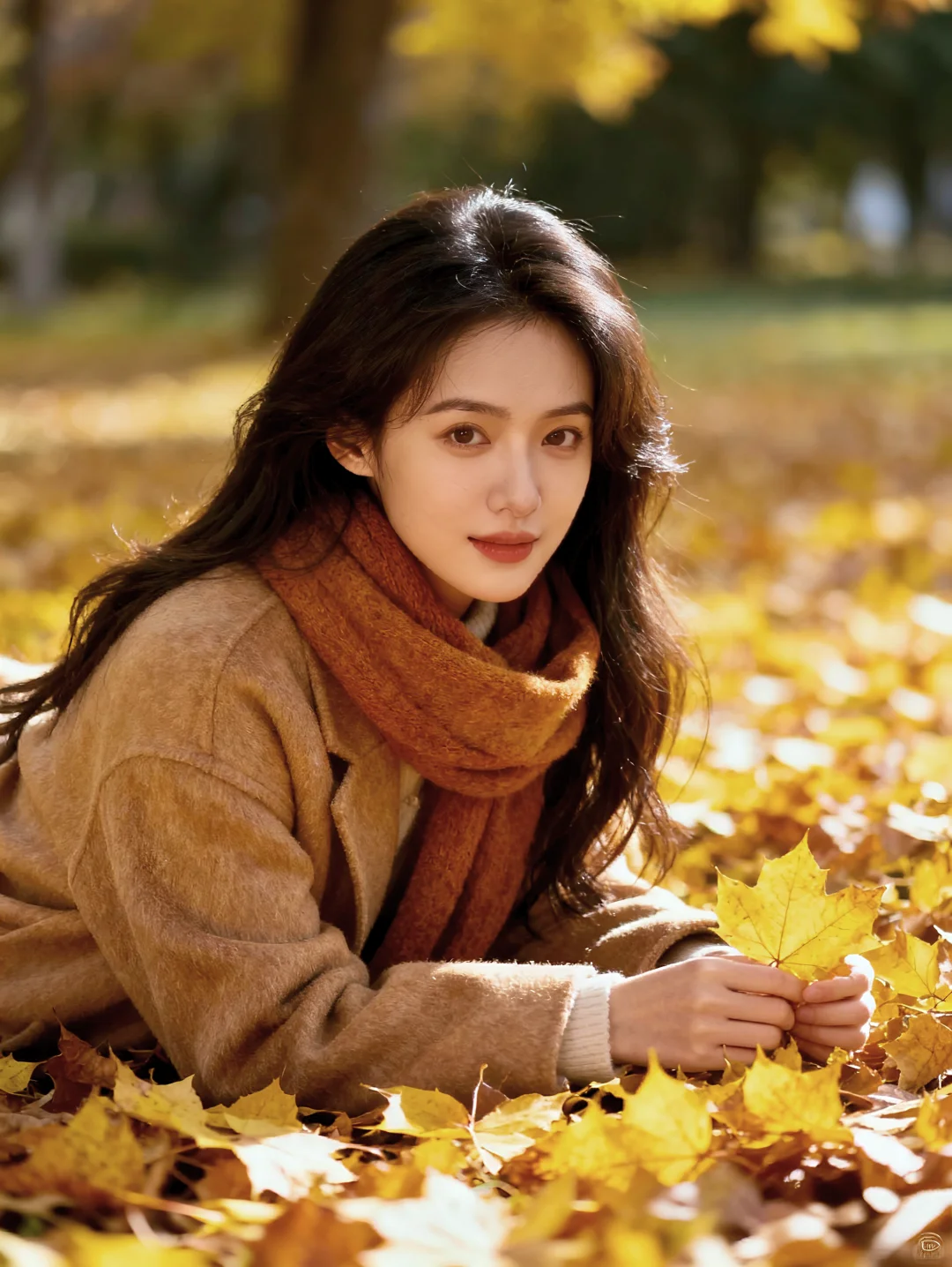 🍂 秋日私语，落叶与光影的浪漫 🌸