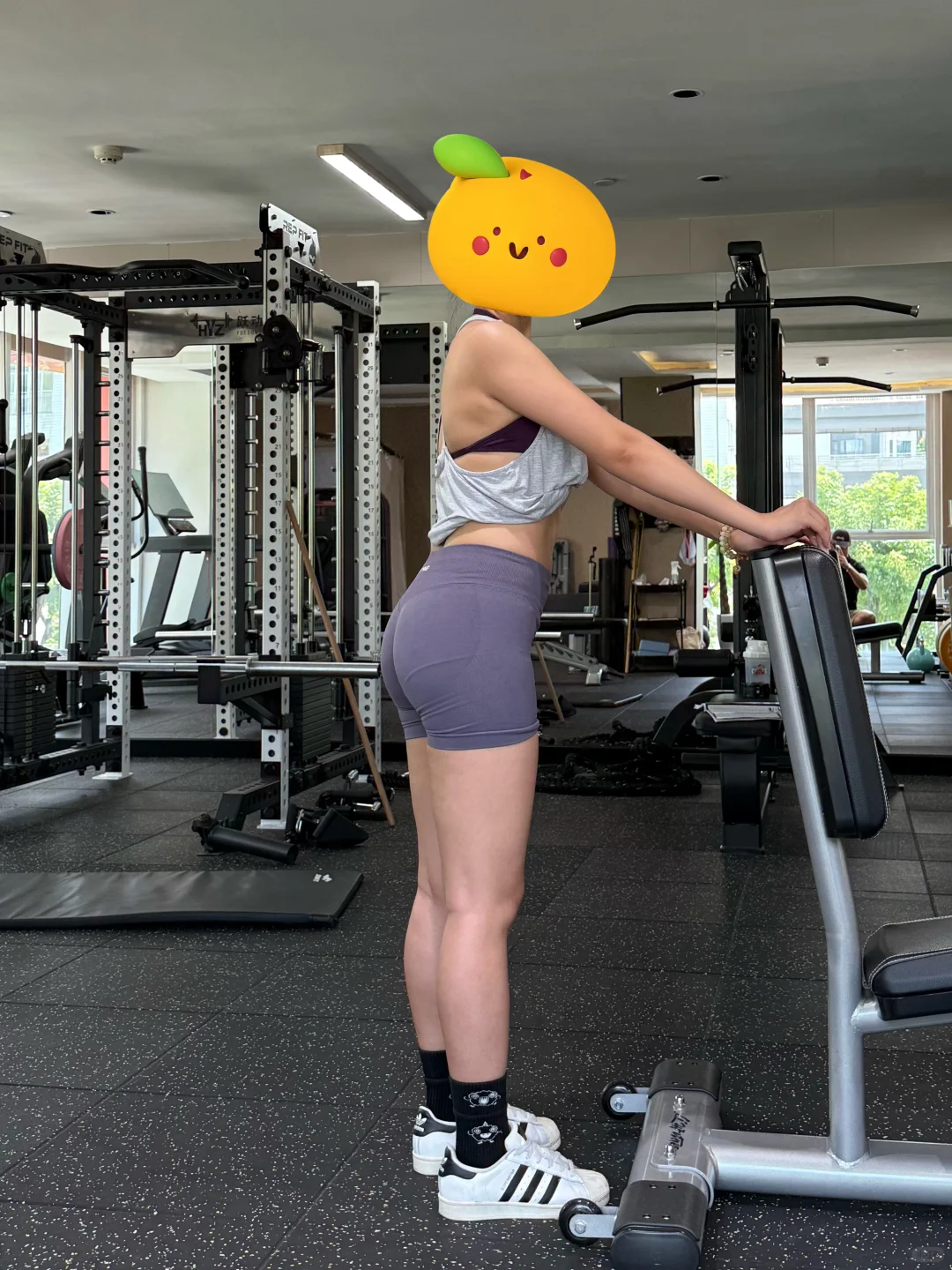 海珠区女子塑形馆、今日份臀腿训练