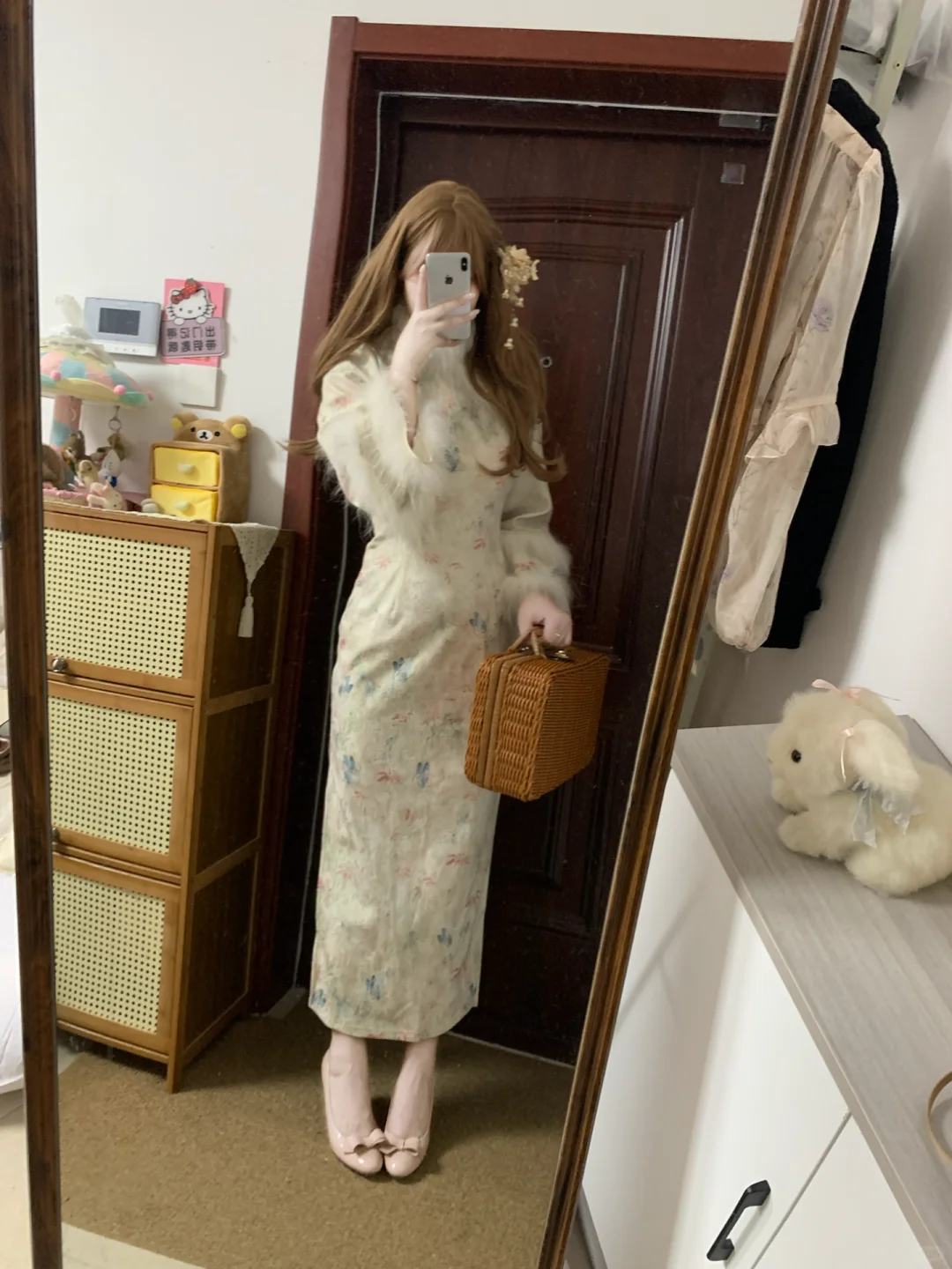 有🔗版 160 120斤 旗袍太适合微胖啦！！！