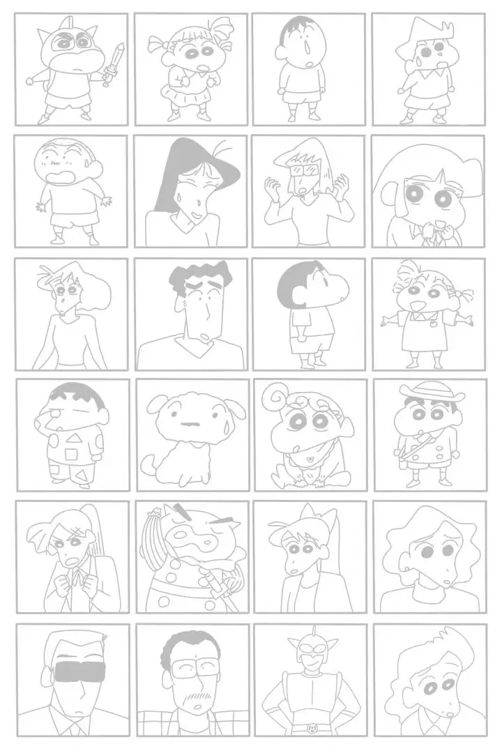 卡通绘画素材分享