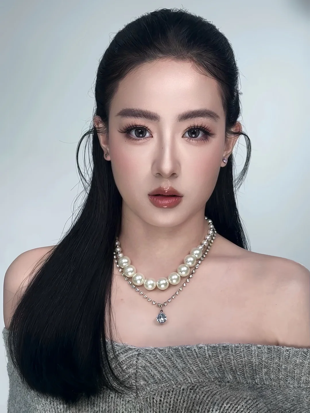 山东模特｜长中庭也能驾驭的日常千金妆容