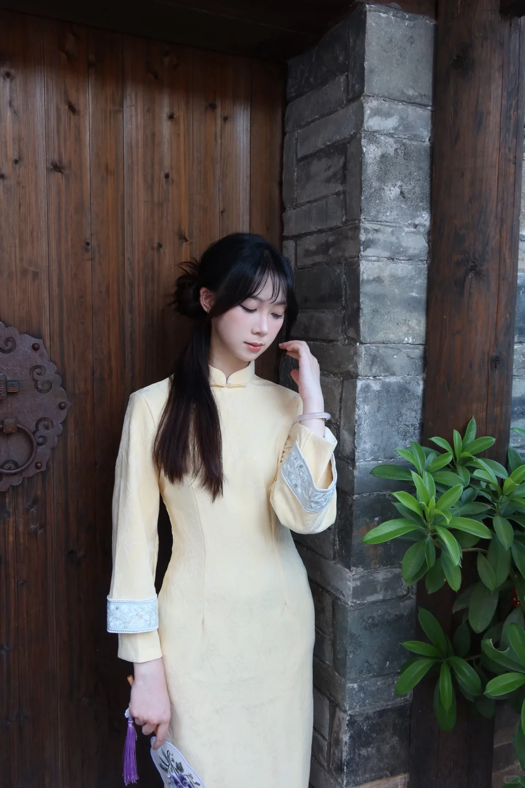 秋天的旗袍才是神仙配色！🍂