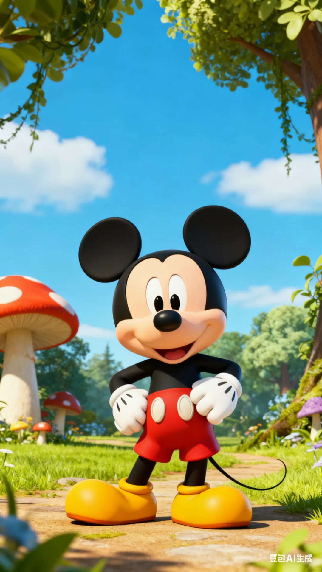 米老鼠卡通手机壁纸