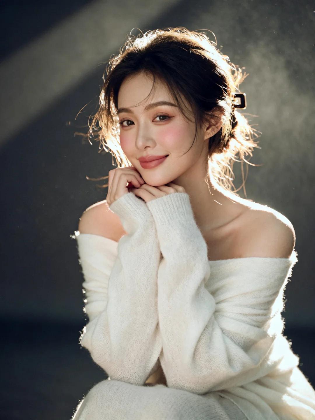 秋冬温柔白月光📷光影氛围感写真附口令