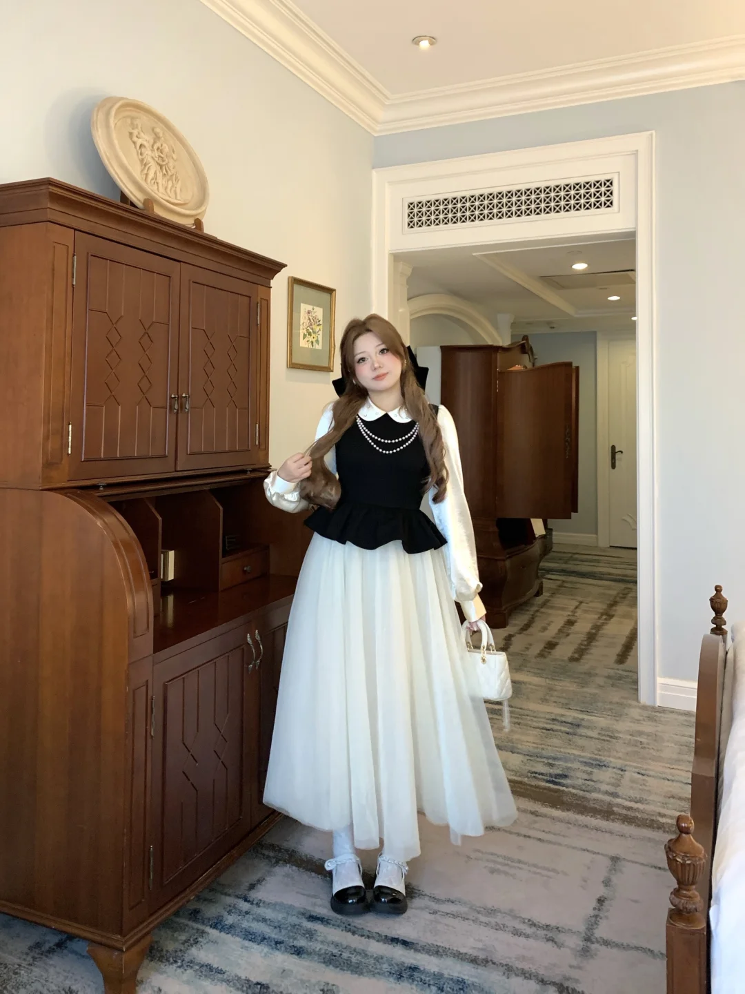 抽奖版🐚啊啊啊啊一眼爱上的千金感连衣裙！