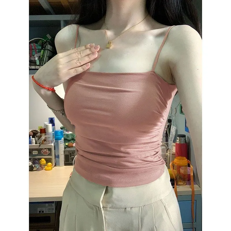 辣妹吊带背心必备👙