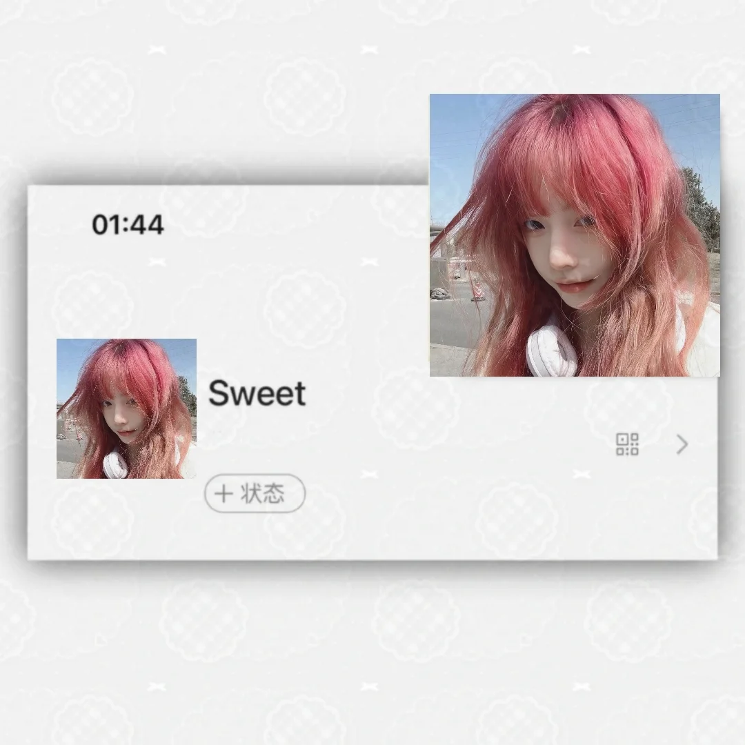 𝗪𝗲𝗰𝗵𝗮𝘁｜粉色高质量女头