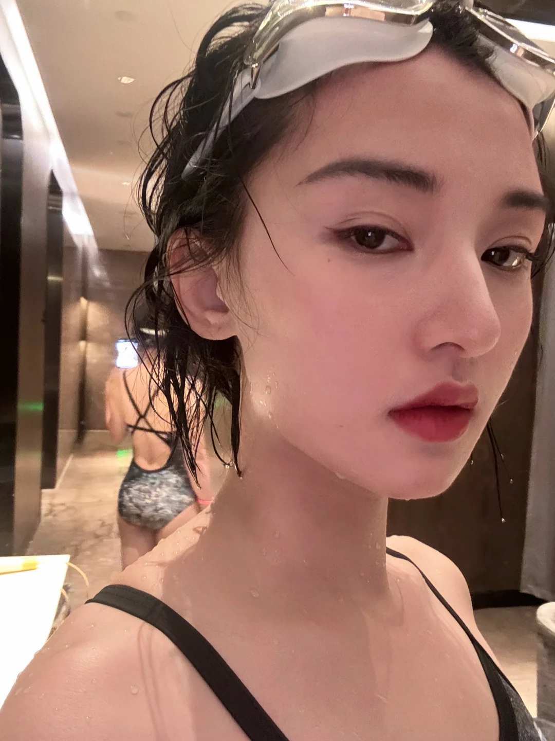 学游泳先喝两斤水