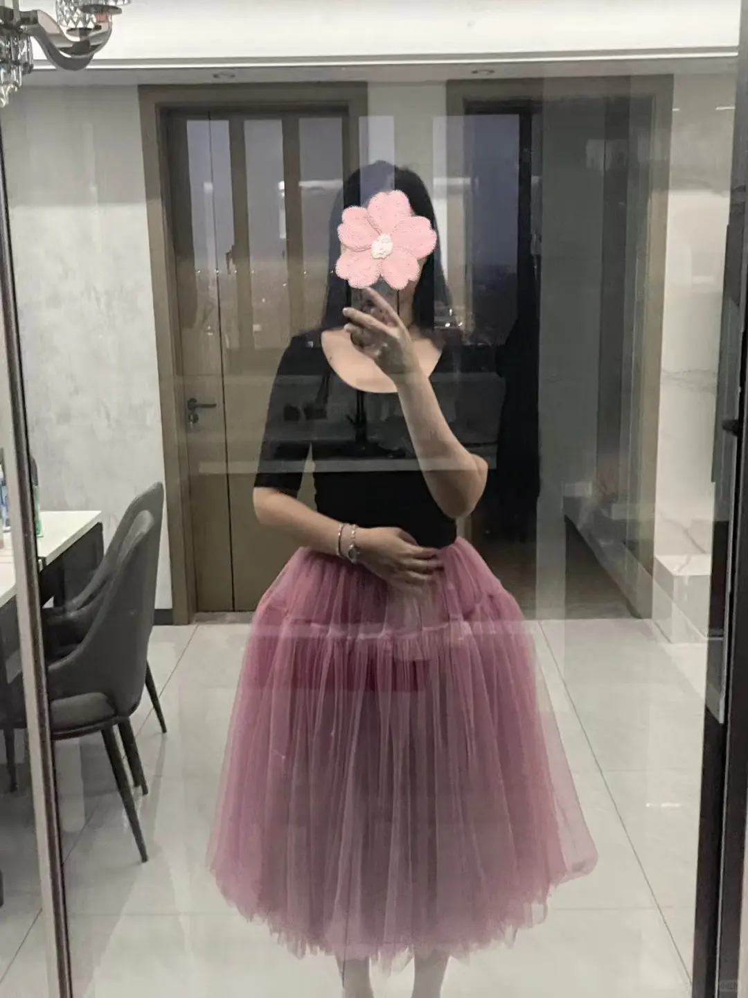 少女心——粉色蓬蓬裙