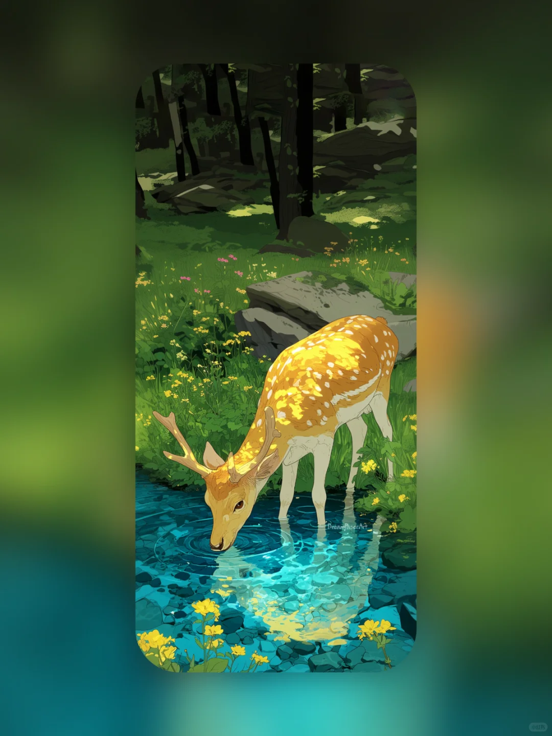 手机壁纸｜森林、