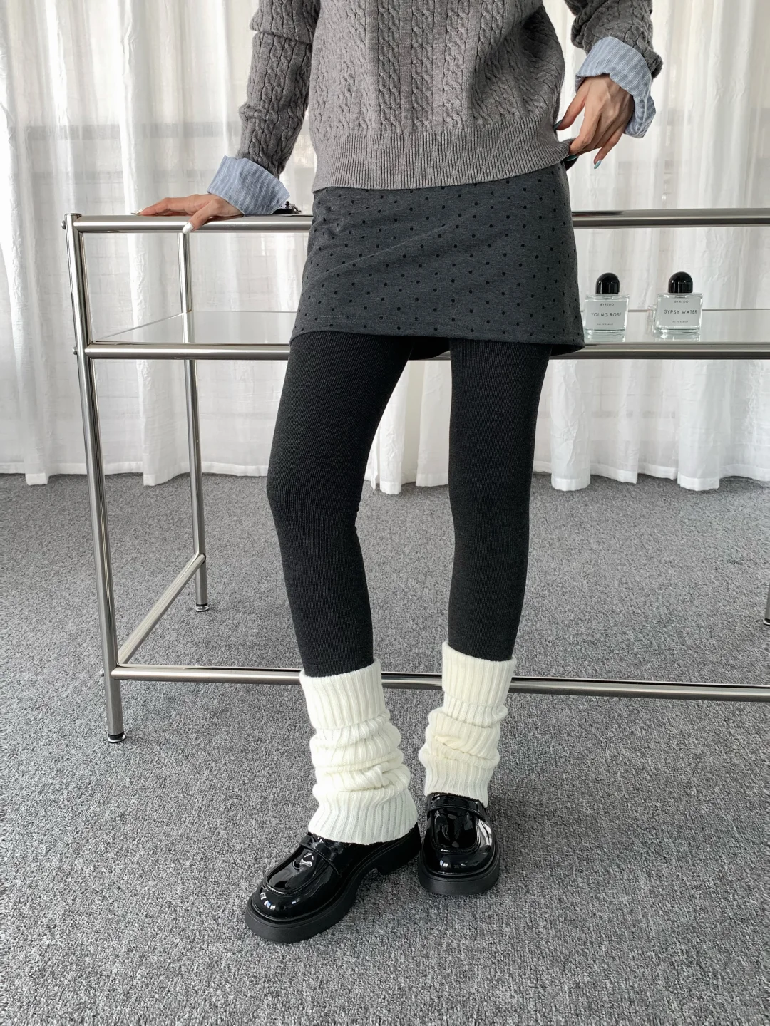 狠狠期待冬天💗打底裤显瘦显腿直想焊腿上！