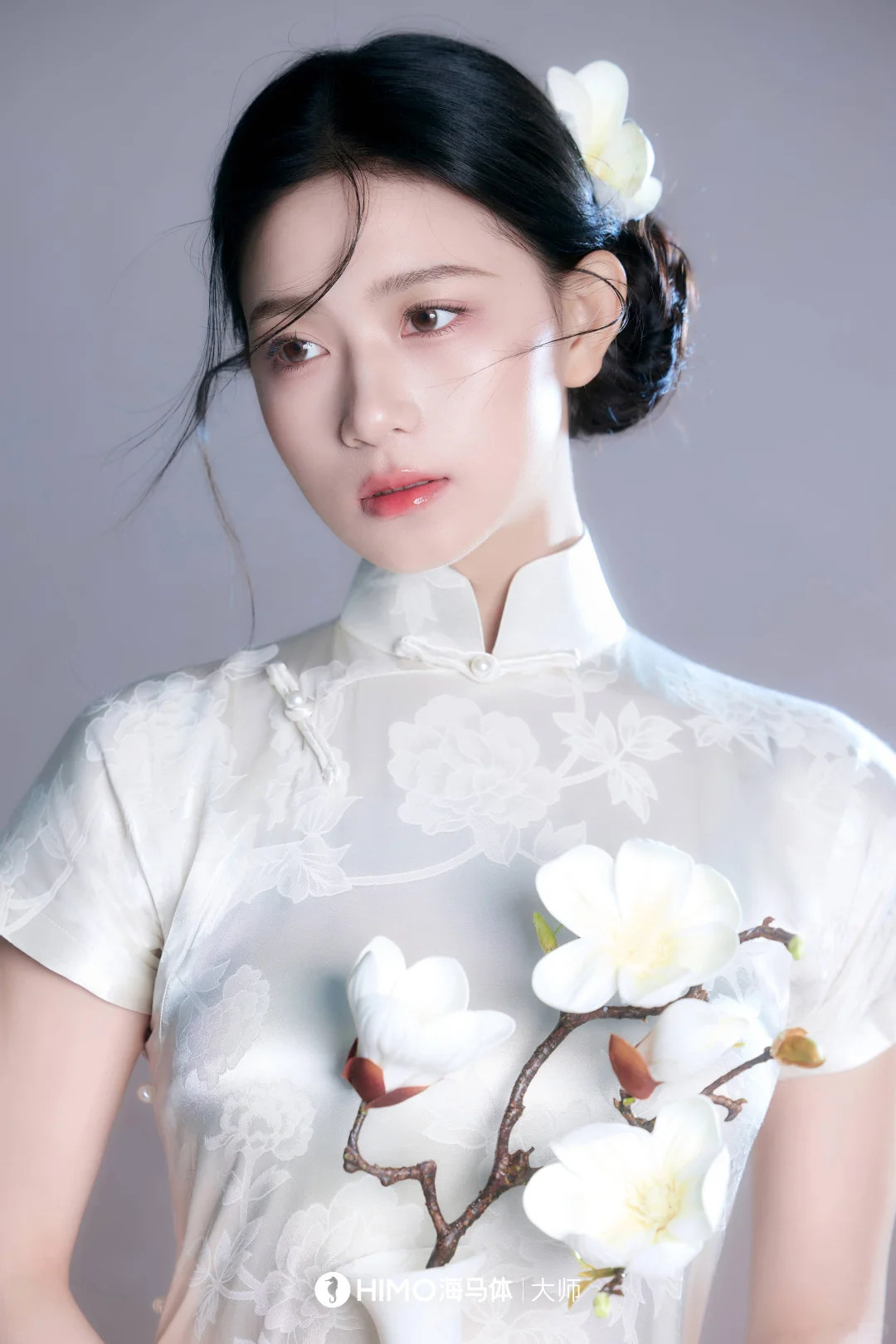 旗袍写真l月色凝脂，是谁家清冷白月光