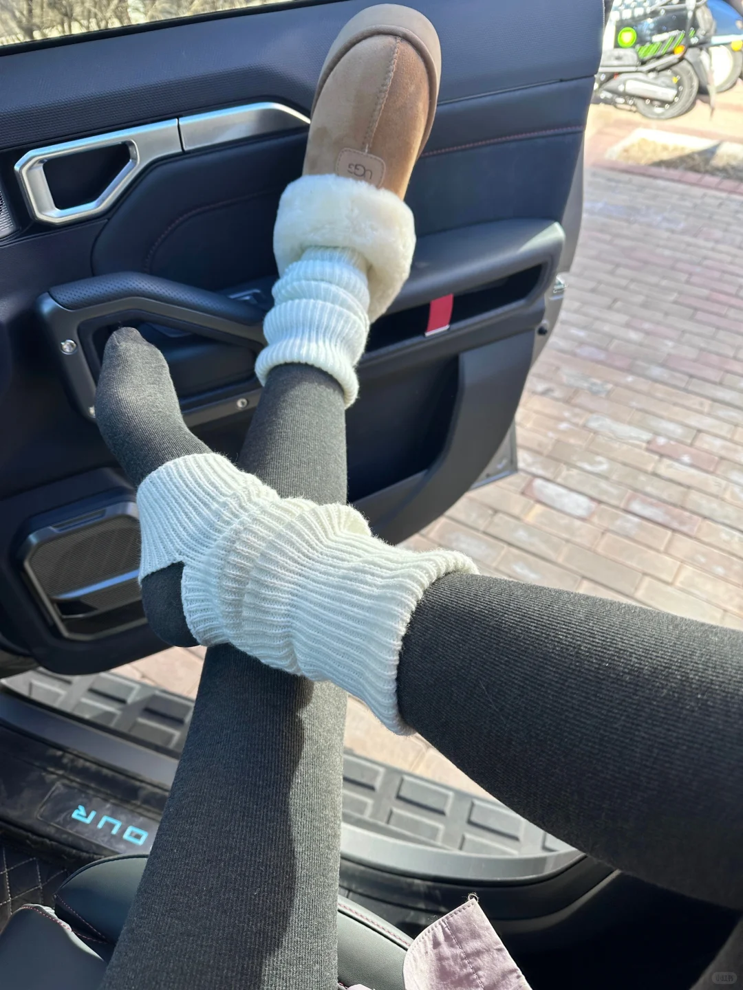 裤袜➕袜套➕雪地靴尊滴好好看🍂氛围感拉满！