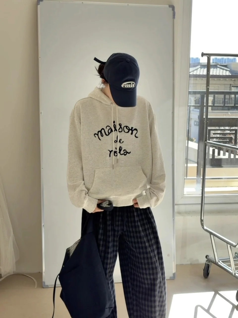 🇰🇷Rolarola新款连帽卫衣💙青春韩系女高