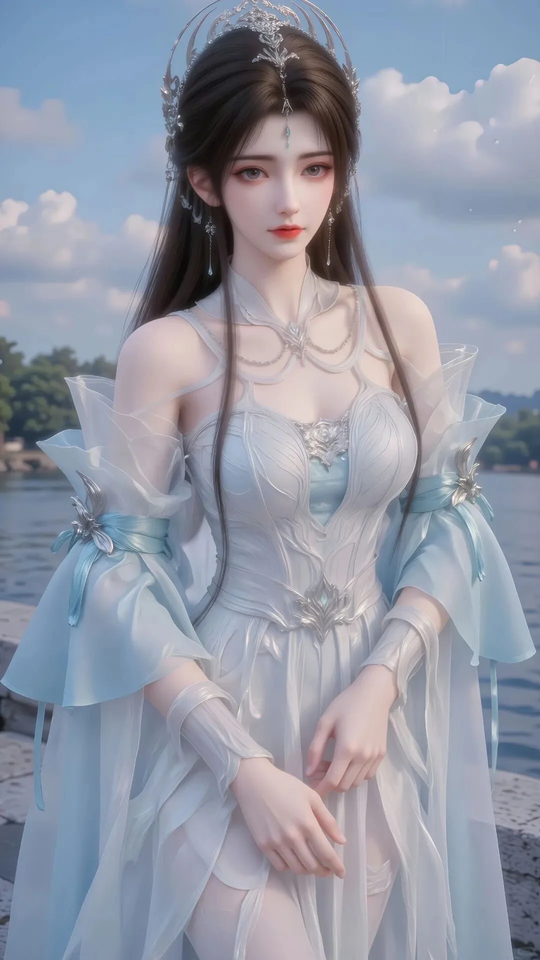 清冷仙子，上古神女，可甜可清！