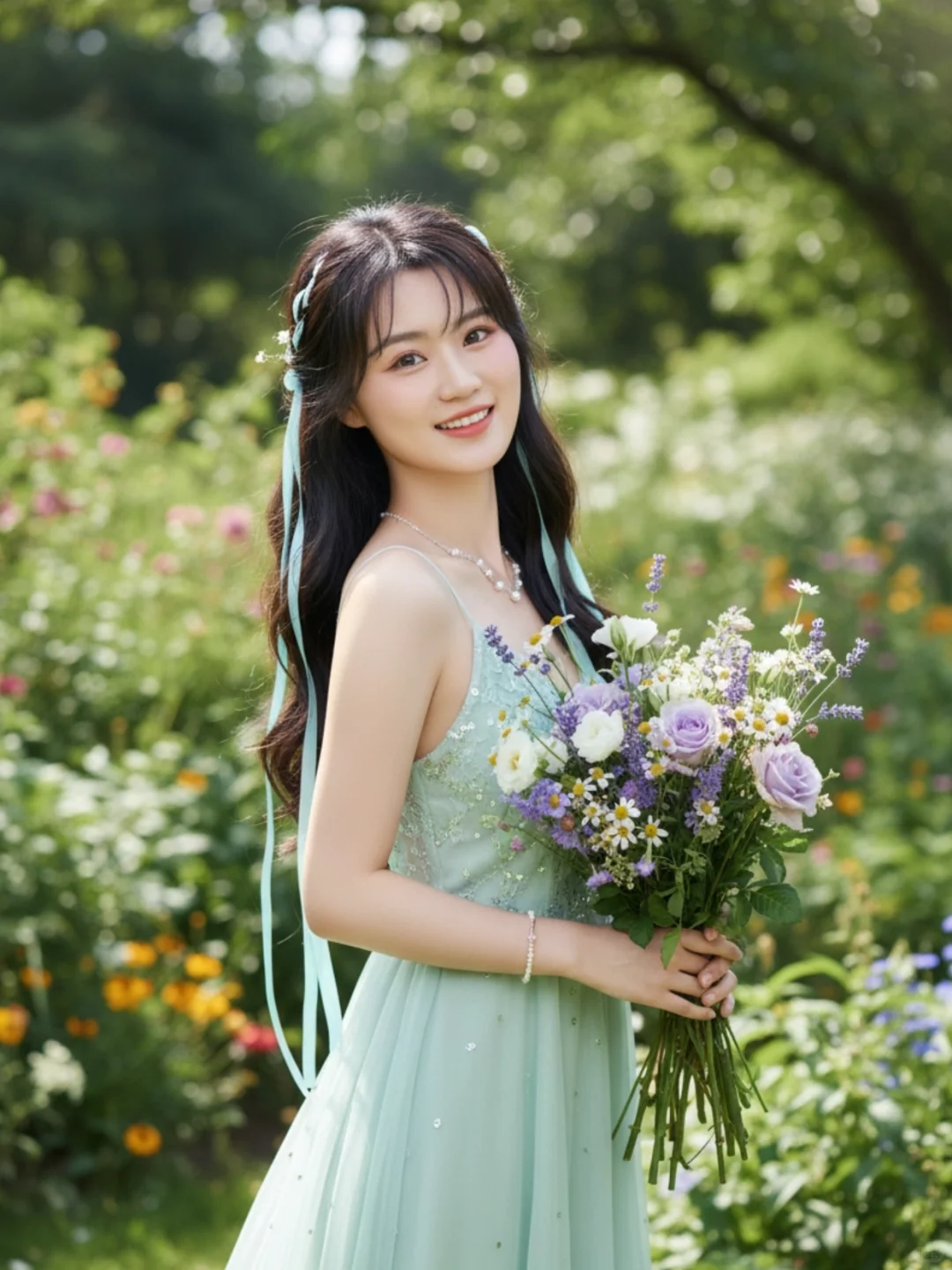 当我免费用AI拍到了森系仙女写真❗