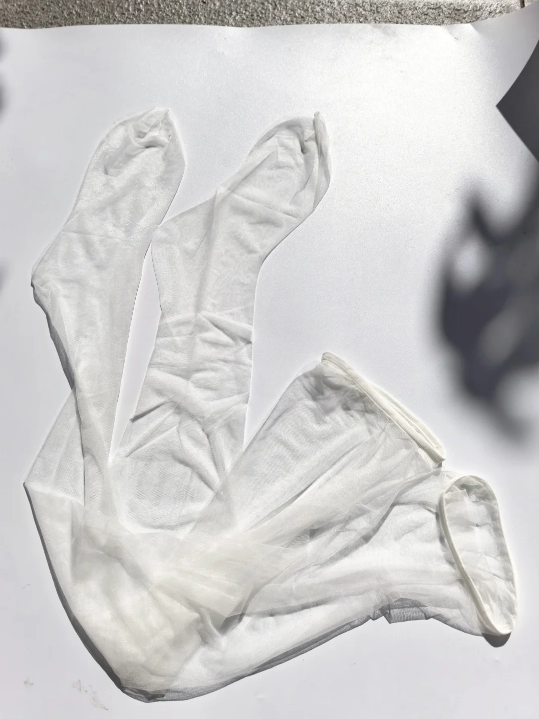 超薄白丝长筒袜，解锁少女感天花板！