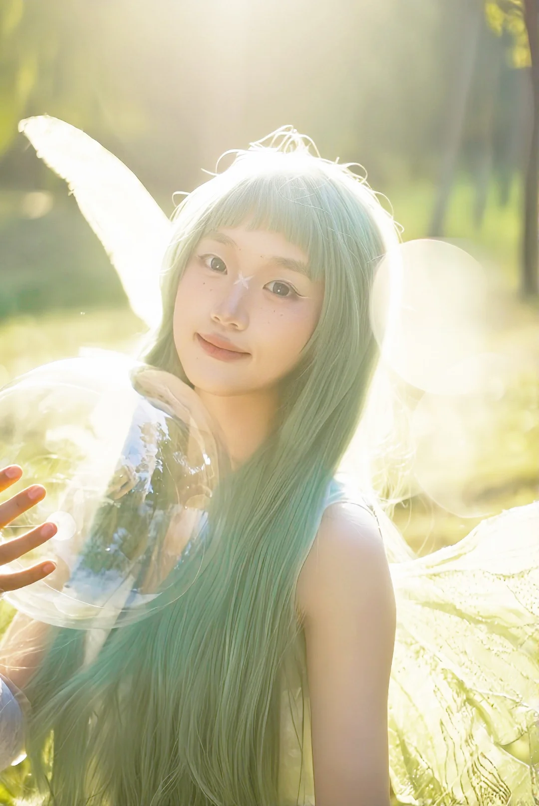 小精灵太好拍了！好仙好梦幻！🧚