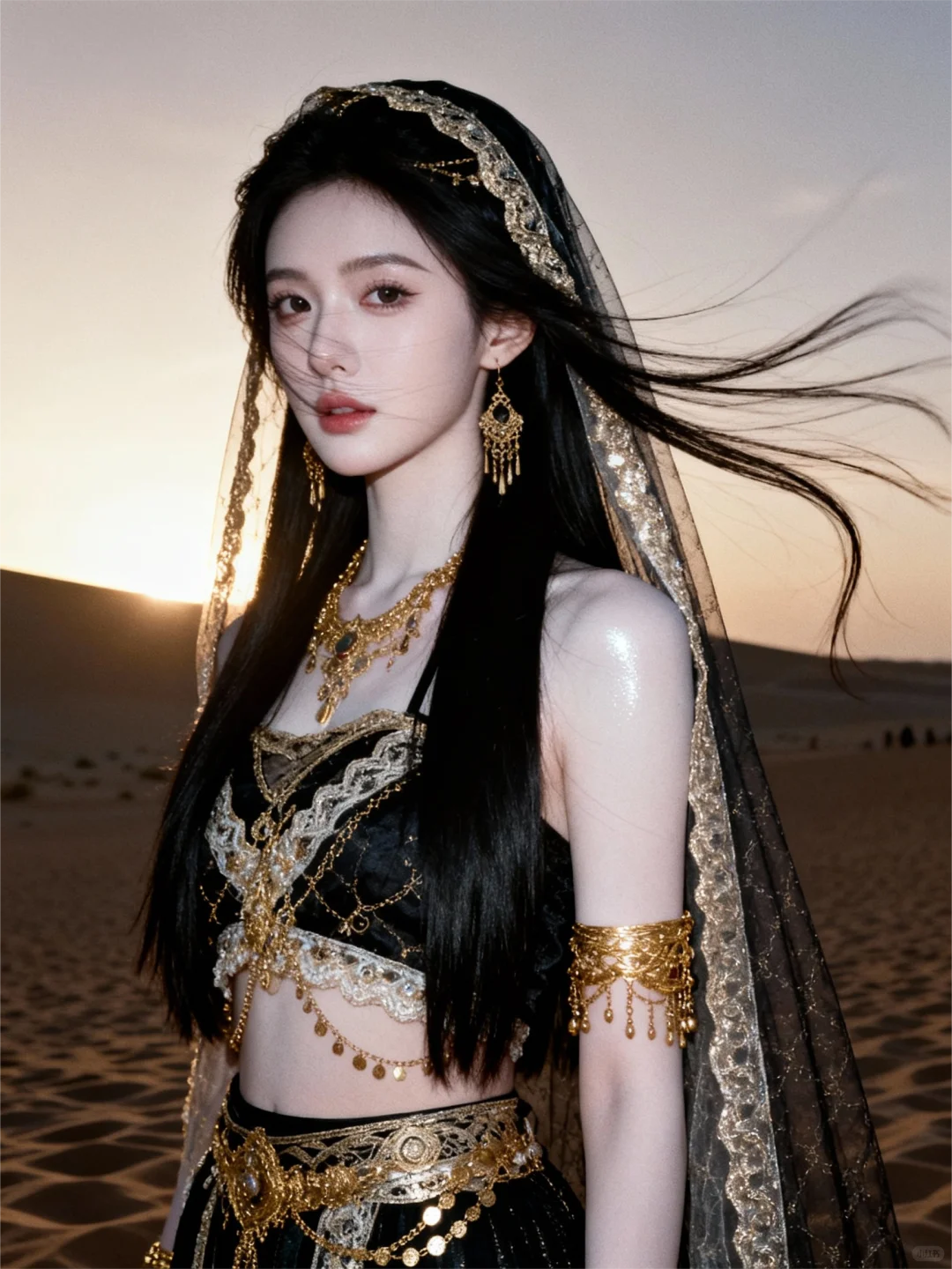 0 成本👑西域公主沙漠写真