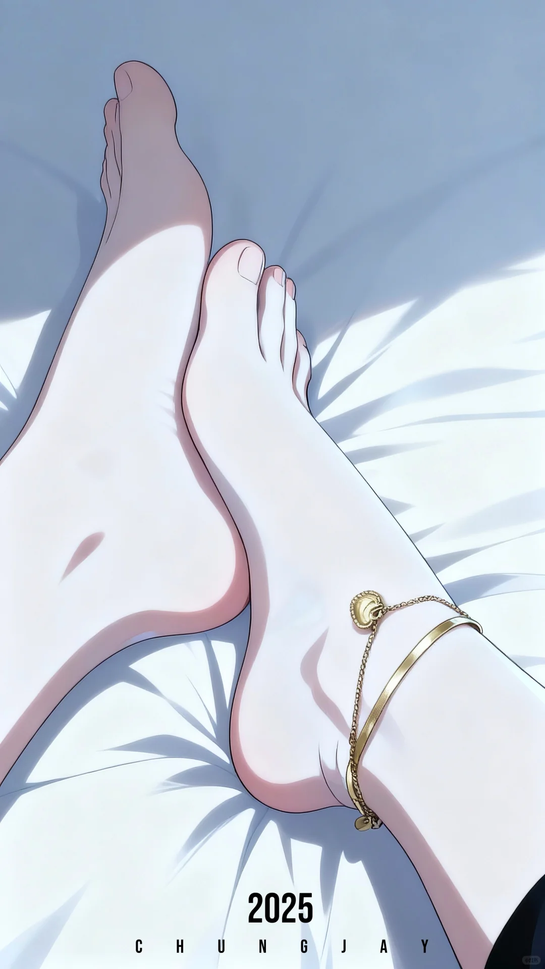 关于动漫中一些玉足的展示和画法