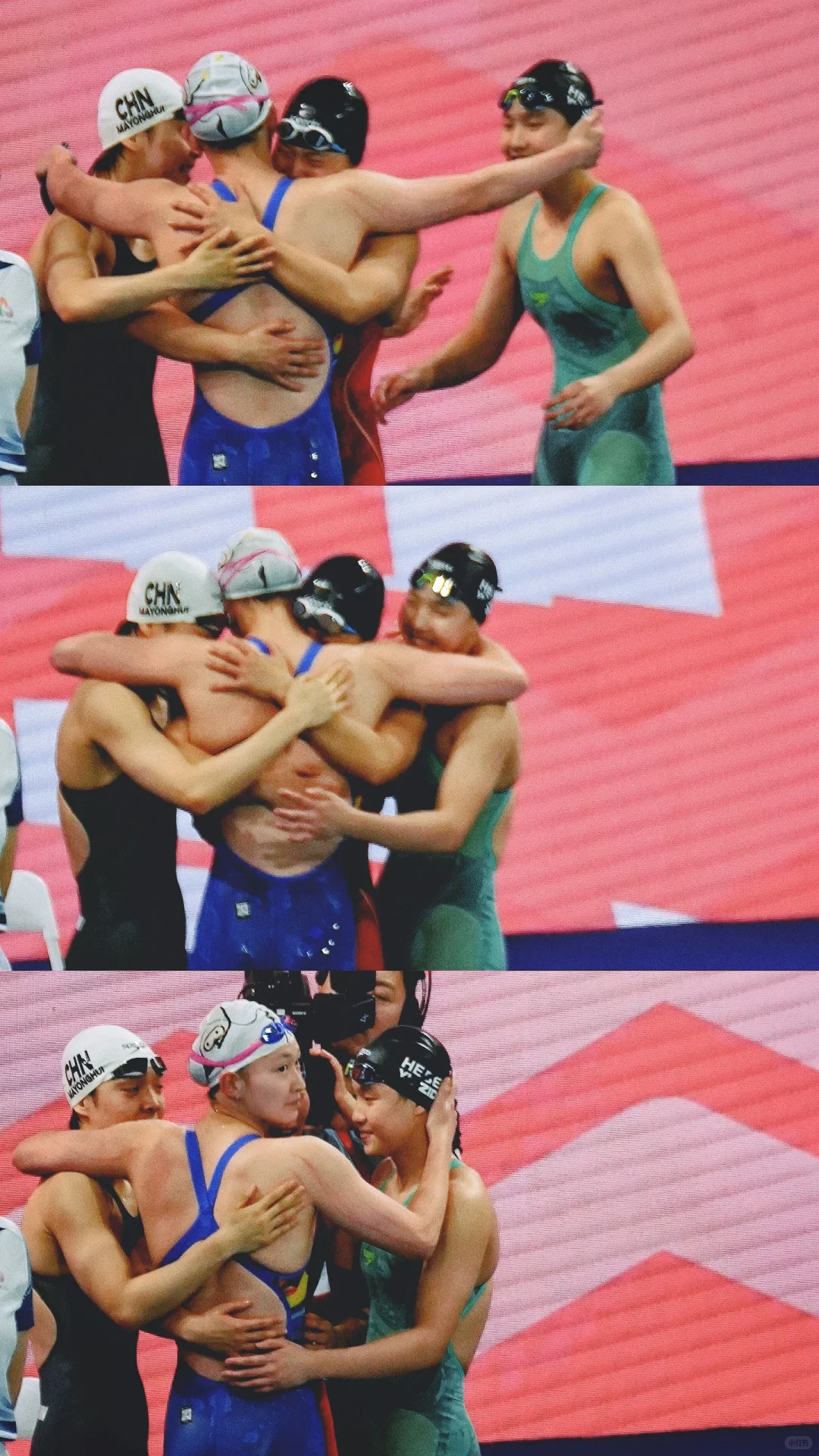 河北每次都是女教练带着泳女上台看得好爽