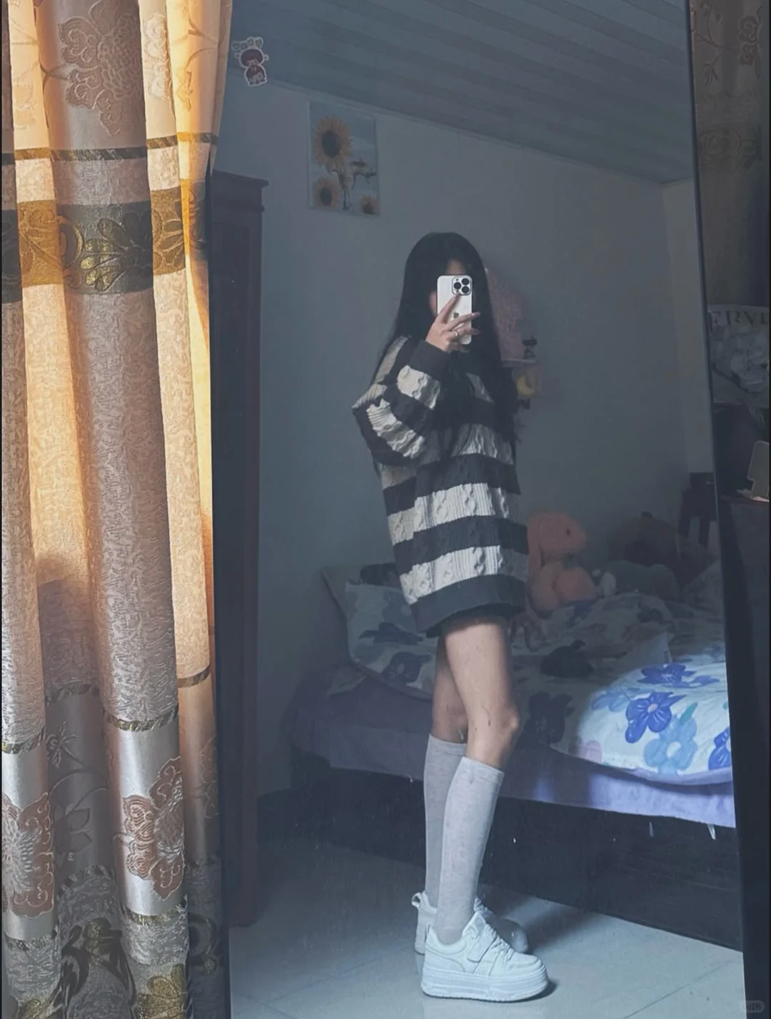 过膝袜VS小腿袜