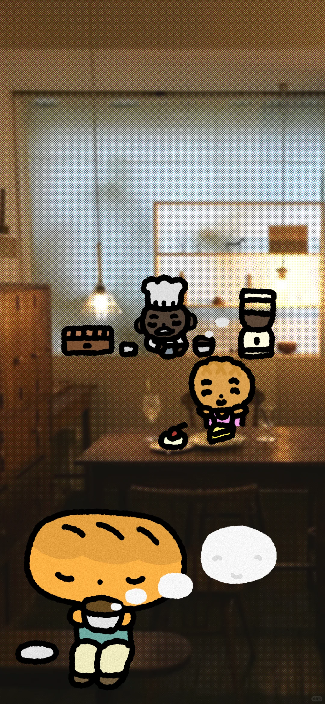 原创壁纸｜11月的幸运色是咖啡色