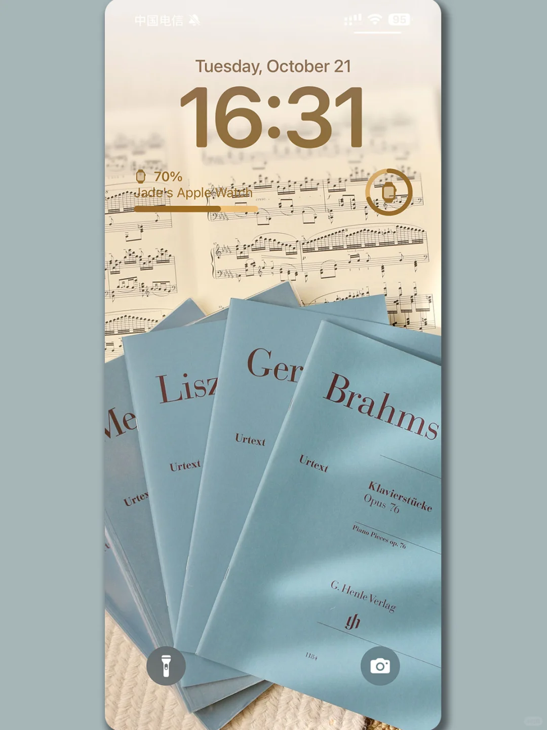 钢琴壁纸🎹秋裤都换了，你的手机壁纸还没换？