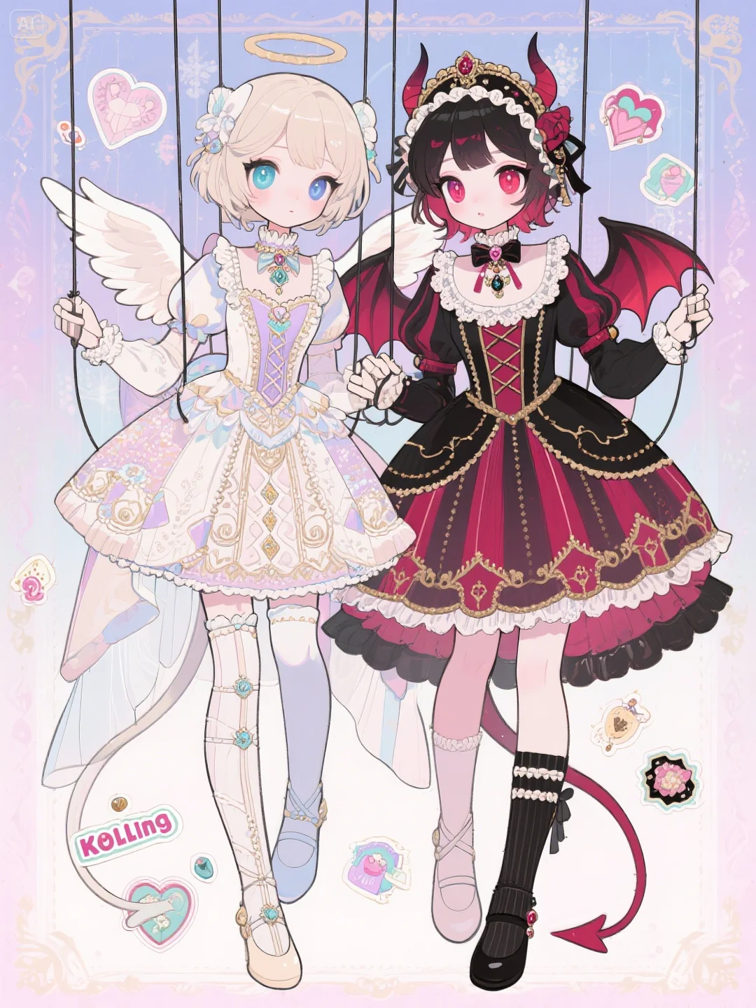 牵丝木偶|天使与魔鬼