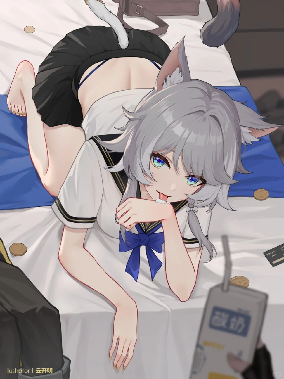 喜欢她！是那种感觉！